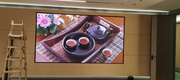Buy cheap Conference Center Indoor Fixed LED Display P1.86 Full Color Small Spacing Digital LED Display from wholesalers