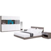 Buy cheap Melamine Laminated Hotel Contract Furniture , Apartment Bedroom Sets product