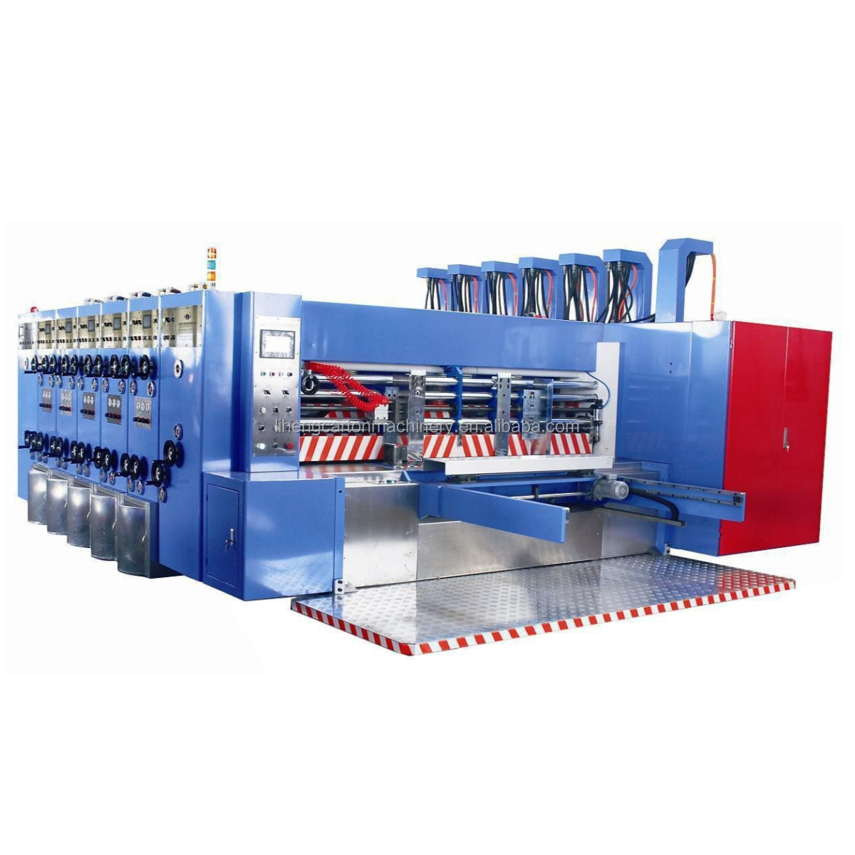 Long Service Life Flexographic Printing Press for Corrugated Flexo Printing