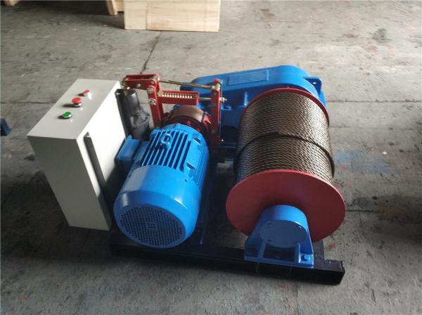 Buy cheap 30 Ton Maximum Lifting Weight Electric Wire Rope Winch 6 - 9 M/Min Cable Rated Speed from wholesalers