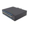 Buy cheap Unmanaged Industrial Ethernet POE Switch 16*10/100Mbps RJ45 Port Din Rail Mount DC48V from wholesalers