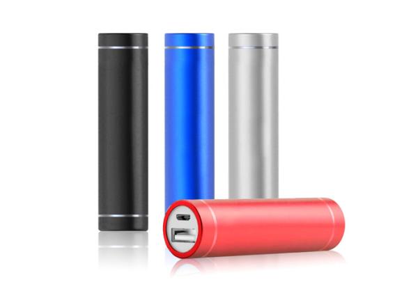 Buy cheap Branded Round Power Bank Charger 2200mAh Aluminum Material With Custom Logo from wholesalers