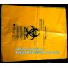 Buy cheap medical waste disposal plastic bag Biohazard garbage bags, medical disposable bag, disposable lab medical biohazard wast from wholesalers