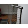 Buy cheap 2.0mm 60*105mm Stainless Steel Ferrule Rope Mesh Stairs Railing High Strength from wholesalers
