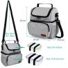 Buy cheap 600D Oxford Outside PEVA Foil Liner Insulated Cooler Bag Eco Friendly from wholesalers