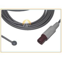 Buy cheap Skin Surface Medical Temperature Probe 2 Pin Plug High Flexibility Cable product