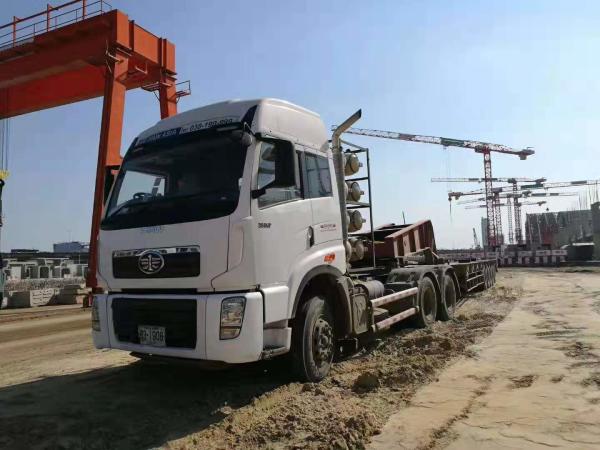Buy cheap Euro 3 Heavy Duty Truck Tractor White Color Horsepower 251 - 350hp from wholesalers