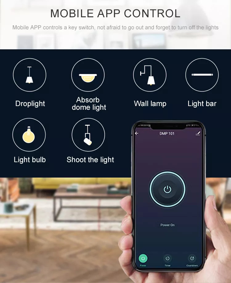 Glomarket Zigbee Wall Smart Switch 1/2/3/4 Gang Switch Controller Touch Glass Panel Light Tuya Wireless For Smart Home