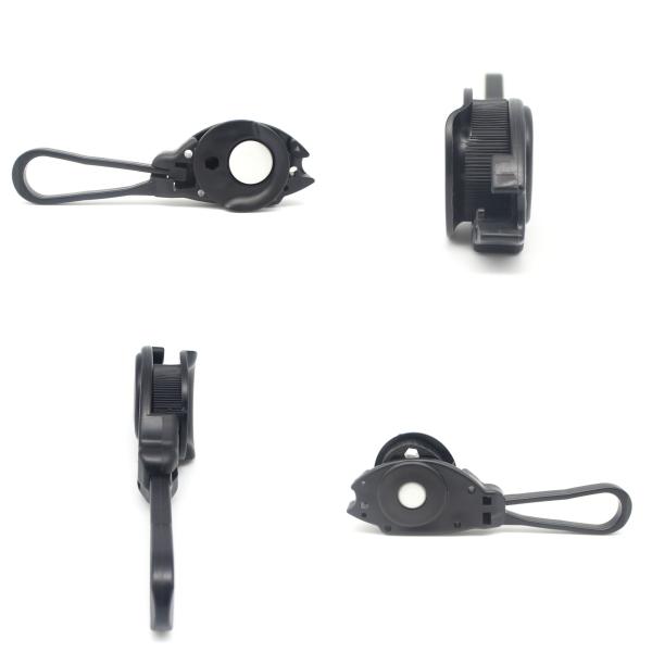 Efficiently Secure Fiber Optic Cables with O Type Fish Tension Metal Bracket Clamp