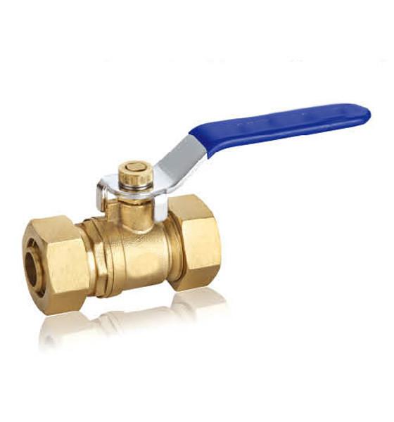 Buy cheap 1/2" - 3/4" Lead Free Valves , Lever Operated Brass Ball Valve from wholesalers