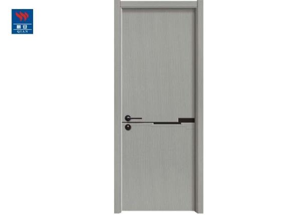 Buy cheap Exterior Bathroom Doors Wood Plastic Composite gray Wpc Eco-Friendly Door from wholesalers