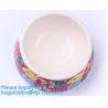 Buy cheap Lovely Personalized portable pet dog food water bowl ceramic plastic, Plastic pet bowl /PP pet dish for dog /food pail f from wholesalers