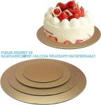 Cakeboard Round, 4, 6, 8, 10, 12 Inch Cake Base Cardboards, Round Cake Circles,