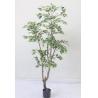 Buy cheap Bonsai Fake Branch Banyan Microcarpa Green Leaf Plastic Artificial Ficus Tree Outdoor from wholesalers