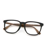 Buy cheap 2024 Unique Polygons Wood Grain Acetate Glasses Frame MR 8082 product