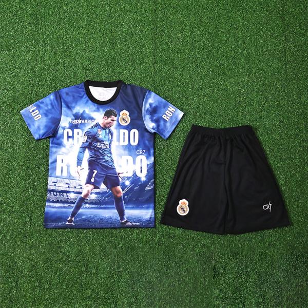 Buy cheap C Ronaldo Children Special Commemorative Fan Version Football Jersey Customization from wholesalers