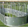 Buy cheap Galvanized Steel 1.8m 1.9m Round Cattle Hay Feeders Metal Horse Feeder antirust from wholesalers