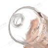Buy cheap Acceptable Customer's Logo Creative Clear Wine Bottle Short Neck Liquor Wine Glass Bottle from wholesalers