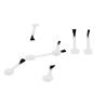 Buy cheap Matched Nylon Brush And Cap 15ML 13/415 Empty Nail Polish Bottles from wholesalers