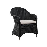 Buy cheap SNUGLANE Black 700mm Depth 640mm Length Rattan Garden Chairs Washable product