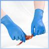 Buy cheap FDA Disposable PVC Gloves For Safe And Hygienic Pool Blue Color from wholesalers