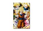 PET Lenticular Flip 3D Lenticular Triple Transition Dragon Ball Goku Anime