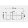 Buy cheap K2.92 Female Stainless Steel High Performance RF Coaxial Connector for SF102/E Cable from wholesalers