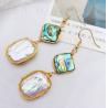 Buy cheap Natural Baroque Pearl Earring Fashion Korean Oversized White Pearl Drop Earrings for Women Fashion Earring Jeweryl from wholesalers