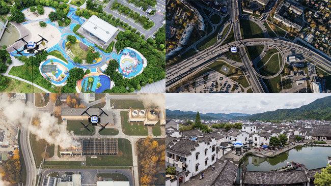 GODO AT150 | Flying Long Distance Drone Camera Remote Control Tethered Automatic Dock Nest 20 Km