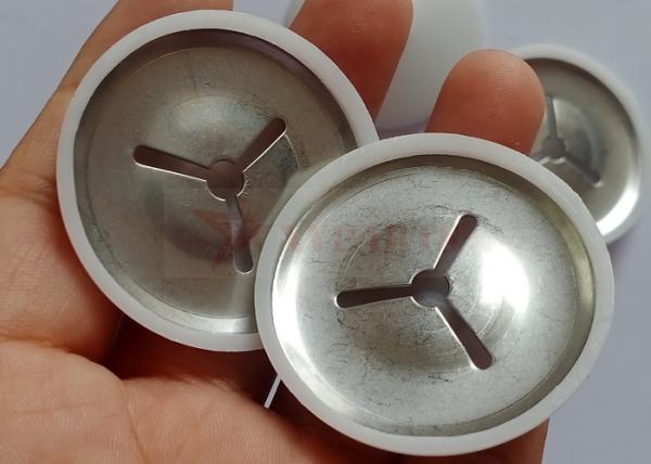 Stainless Steel Self Locking 40mm Dome Shaped Washers With White Or Black