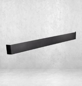 Buy cheap 10X20mm Kitchen Wardrobe Black Matt Stainless Steel Pull Handrails from wholesalers