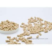 Buy cheap Fast Growth Marine Fish Pellet Protein , 5 - 10mm wheat gluten Pellets product