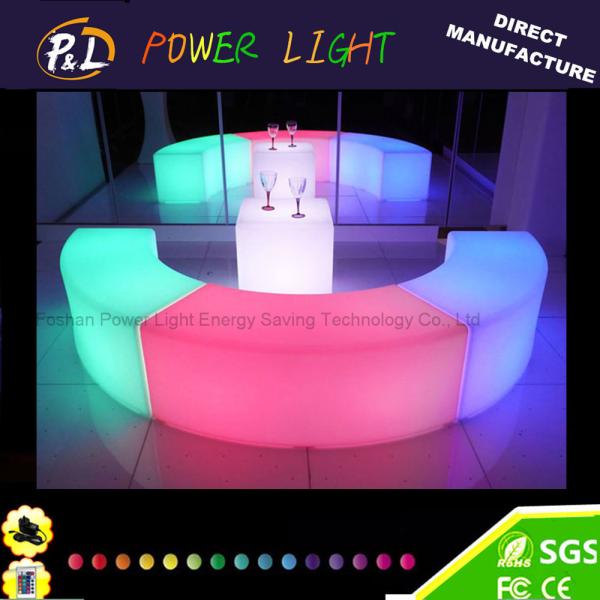 Buy cheap Event&Party Furniture RGB Color Chaning led snake stool from wholesalers