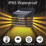 Waterproof IP65 0.5W Solar Motion Sensor Wall Light 3.7V 600mAh