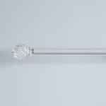 25mm 28mm Diameter Water Streak Acrylic Curtain Rod Accessories Single Bracket