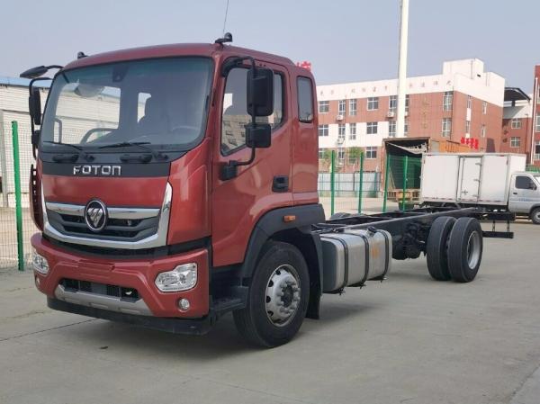 Buy cheap 10 Ton Cargo Truck Chassis 4*2 Double Rear Tires Euro 3 Cummins Engine 5150 Wheelbase from wholesalers