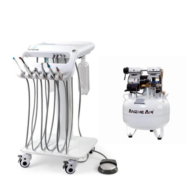 Buy cheap Wholesale Price Mobile Dental Unit 4 Universal Wheel Dental Mobile Treatment Carts Dental Factory Portable Dental Carts from wholesalers