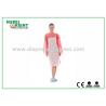 Buy cheap 40g/m2 Nonwoven Disposable Sleeveless Apron for Food Processing from wholesalers