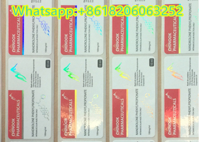 Permanent Adhesive Glass Screw Top Vials Labels For Industrial Applications