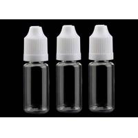 Buy cheap 10ml Transparent PET Plastic Bottle For Cosmetic Packaging With Dropping product