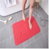 Buy cheap PVC Anti Slip High Strength Suction Shower Foot Massage Bath Mat from wholesalers