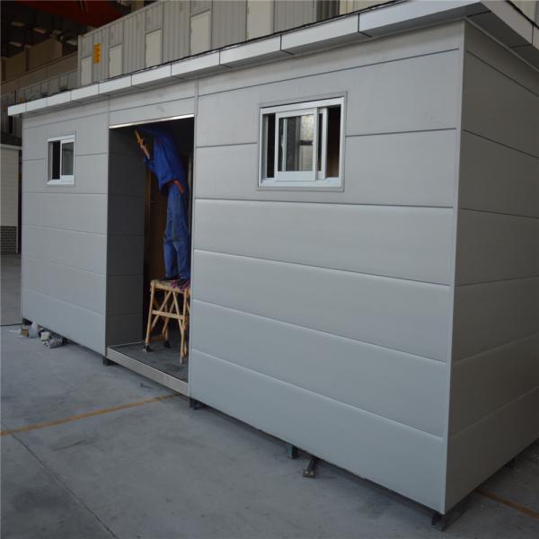 Buy cheap Plastic Ceiling 40M2 Mobile Portable Public Toilet from wholesalers