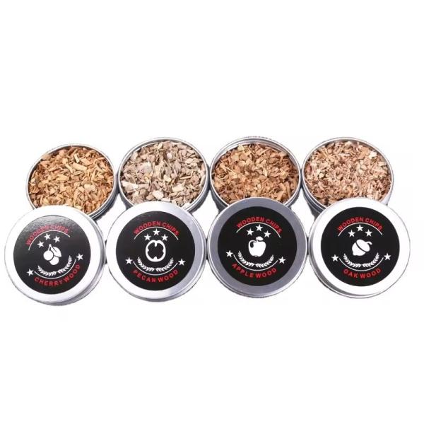 Buy cheap Wood Chip Wood Smoker Kit Smoking wood chip Apple Oak Hickory and cherry flavors from wholesalers