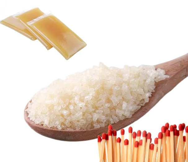 Match Head Gelatine Bovine Industrial Gelatin Granules 380-420 Bloom