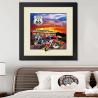 Buy cheap Customised Landscape 5D Lenticular 3d Printing PET Lenticular UV Printing from wholesalers