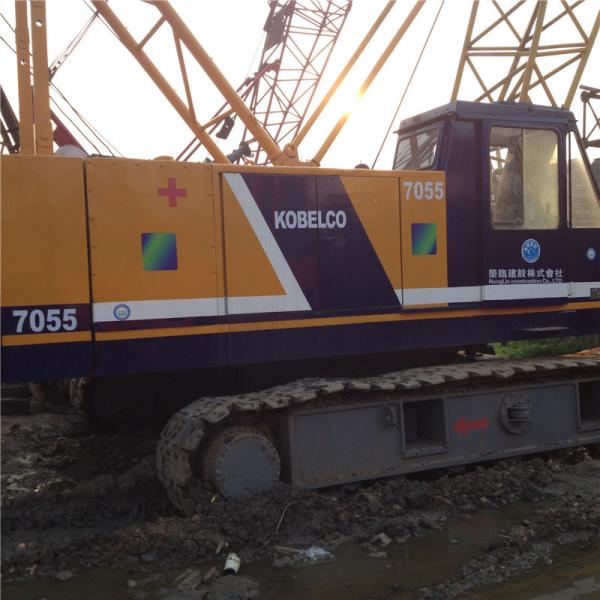 Buy cheap kobelco 55ton used crawler crane, from wholesalers