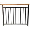 Buy cheap Wrought Exterior Iron Staircase Metal Handrail For Outdoor Steps Bronze Arched from wholesalers