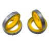 Buy cheap Double Lip CAT Wiper Dust Proof Sealing DWI PU Steel 51.89mm Hydraulic Dust Seal from wholesalers
