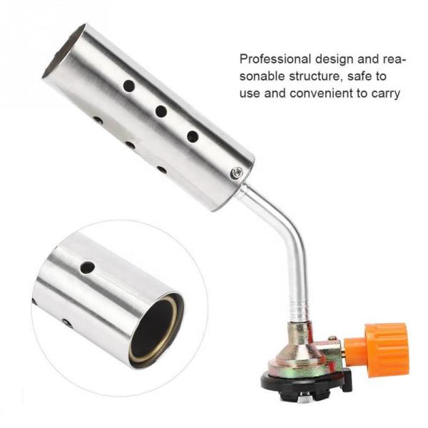Buy cheap Kitchen Portable 1300C Gas Heating Torch Flame Gun Stainless Steel from wholesalers