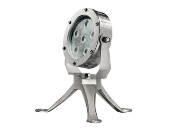 Buy cheap All Size LED Underwater Lights 5mm Tempered Glass With 316 SS Tripod 12V / 24V from wholesalers